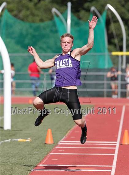 Thumbnail 3 in CIF NS D1 TRack & Field Championships (Boys Triple Jump) photogallery.