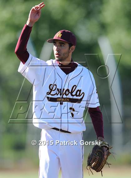 Thumbnail 3 in Notre Dame @ Loyola Academy (IHSA Class 4A Regional Playoff) photogallery.