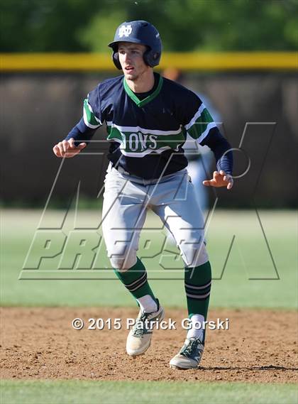 Thumbnail 2 in Notre Dame @ Loyola Academy (IHSA Class 4A Regional Playoff) photogallery.