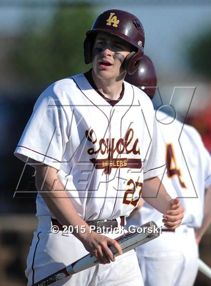 Thumbnail 3 in Notre Dame @ Loyola Academy (IHSA Class 4A Regional Playoff) photogallery.