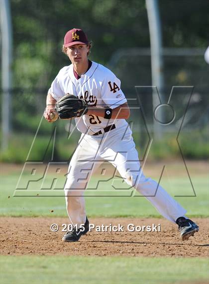 Thumbnail 2 in Notre Dame @ Loyola Academy (IHSA Class 4A Regional Playoff) photogallery.