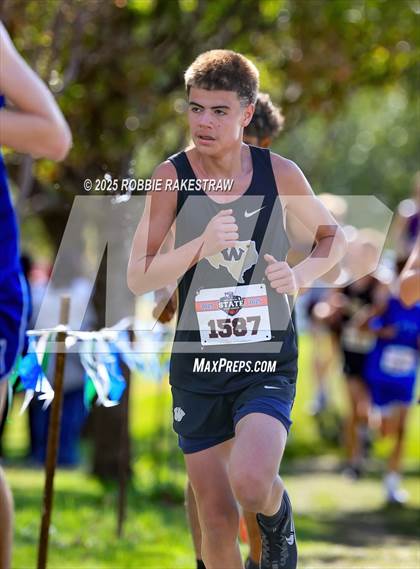 Thumbnail 2 in UIL 2A Boys Cross Country State Final photogallery.