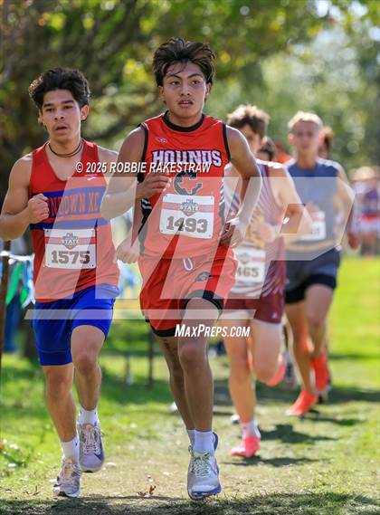 Thumbnail 1 in UIL 2A Boys Cross Country State Final photogallery.