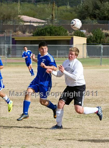 Thumbnail 3 in Sahuarita vs Douglas (Chris Maier Tournament) photogallery.