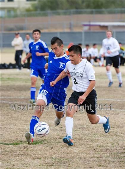 Thumbnail 2 in Sahuarita vs Douglas (Chris Maier Tournament) photogallery.