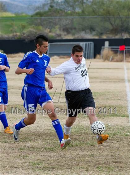 Thumbnail 2 in Sahuarita vs Douglas (Chris Maier Tournament) photogallery.