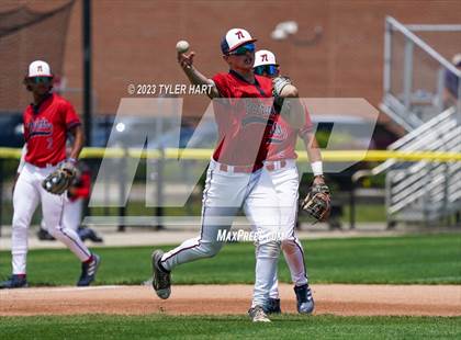 Thumbnail 1 in Decatur Central vs. Terre Haute North Vigo (IHSAA 4A Sectional 12 Semi-Final) photogallery.