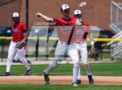 Thumbnail 3 in Decatur Central vs. Terre Haute North Vigo (IHSAA 4A Sectional 12 Semi-Final) photogallery.
