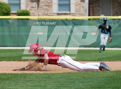 Thumbnail 3 in Decatur Central vs. Terre Haute North Vigo (IHSAA 4A Sectional 12 Semi-Final) photogallery.