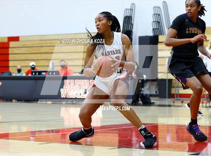 Thumbnail 2 in Lynwood vs. Harvard-Westlake (CIF-SS Open Playoff) photogallery.