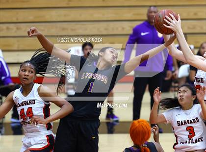 Thumbnail 2 in Lynwood vs. Harvard-Westlake (CIF-SS Open Playoff) photogallery.