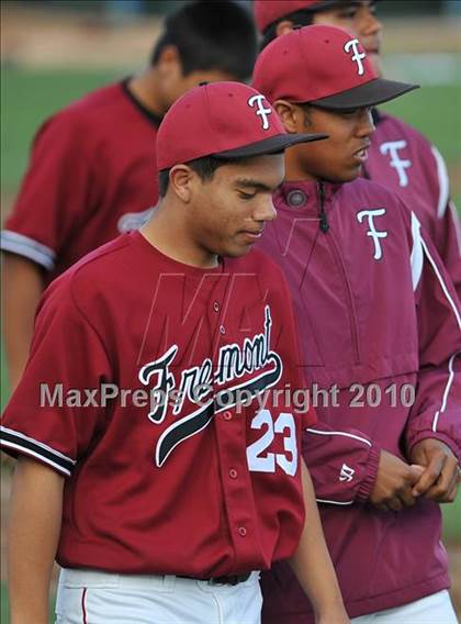 Thumbnail 2 in Fremont vs Burlingame (CIF CCS D2 Playoffs) photogallery.