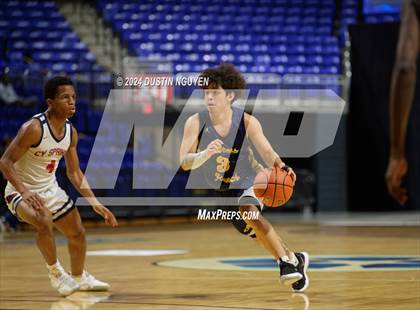 Thumbnail 1 in Cypress Ranch vs. Cypress Springs (Houston Methodist Cy Hoops Consolation Final) photogallery.