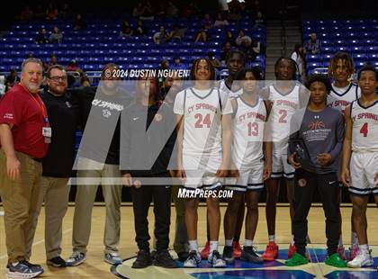 Thumbnail 3 in Cypress Ranch vs. Cypress Springs (Houston Methodist Cy Hoops Consolation Final) photogallery.