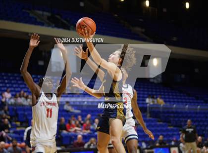 Thumbnail 3 in Cypress Ranch vs. Cypress Springs (Houston Methodist Cy Hoops Consolation Final) photogallery.