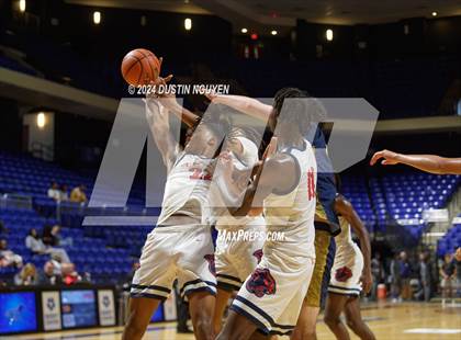 Thumbnail 1 in Cypress Ranch vs. Cypress Springs (Houston Methodist Cy Hoops Consolation Final) photogallery.