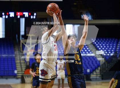 Thumbnail 3 in Cypress Ranch vs. Cypress Springs (Houston Methodist Cy Hoops Consolation Final) photogallery.