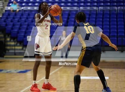 Thumbnail 1 in Cypress Ranch vs. Cypress Springs (Houston Methodist Cy Hoops Consolation Final) photogallery.