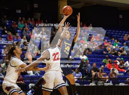 Thumbnail 2 in Cypress Ranch vs. Cypress Springs (Houston Methodist Cy Hoops Consolation Final) photogallery.