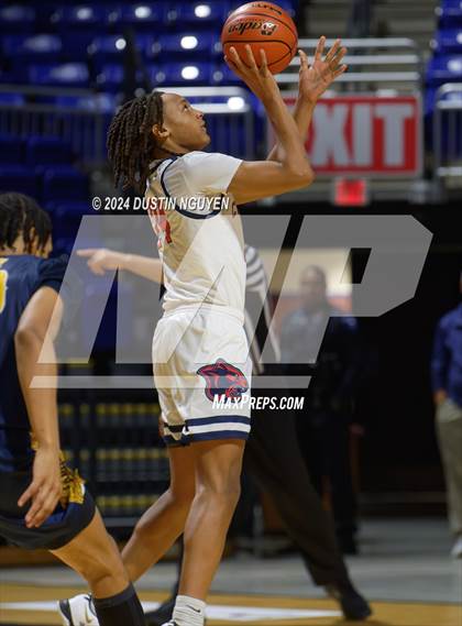 Thumbnail 2 in Cypress Ranch vs. Cypress Springs (Houston Methodist Cy Hoops Consolation Final) photogallery.