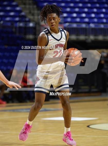 Thumbnail 1 in Cypress Ranch vs. Cypress Springs (Houston Methodist Cy Hoops Consolation Final) photogallery.