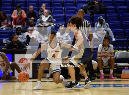 Thumbnail 3 in Cypress Ranch vs. Cypress Springs (Houston Methodist Cy Hoops Consolation Final) photogallery.