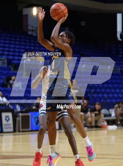 Thumbnail 1 in Cypress Ranch vs. Cypress Springs (Houston Methodist Cy Hoops Consolation Final) photogallery.