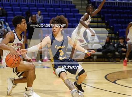 Thumbnail 2 in Cypress Ranch vs. Cypress Springs (Houston Methodist Cy Hoops Consolation Final) photogallery.