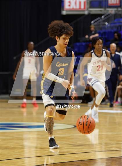 Thumbnail 2 in Cypress Ranch vs. Cypress Springs (Houston Methodist Cy Hoops Consolation Final) photogallery.