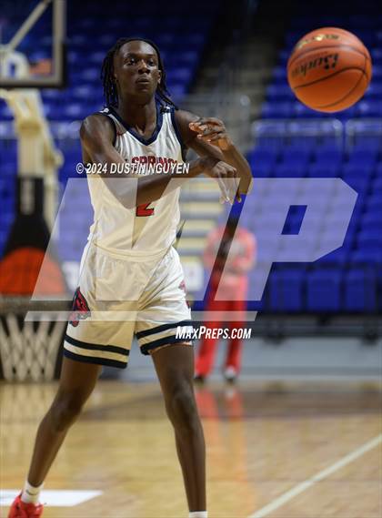 Thumbnail 3 in Cypress Ranch vs. Cypress Springs (Houston Methodist Cy Hoops Consolation Final) photogallery.