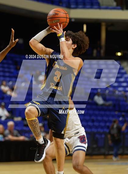 Thumbnail 2 in Cypress Ranch vs. Cypress Springs (Houston Methodist Cy Hoops Consolation Final) photogallery.