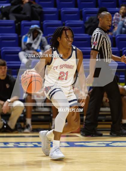 Thumbnail 2 in Cypress Ranch vs. Cypress Springs (Houston Methodist Cy Hoops Consolation Final) photogallery.