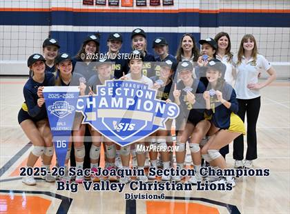 Thumbnail 3 in Faith Christian vs. Big Valley Christian (CIF SJS D6 Final) photogallery.