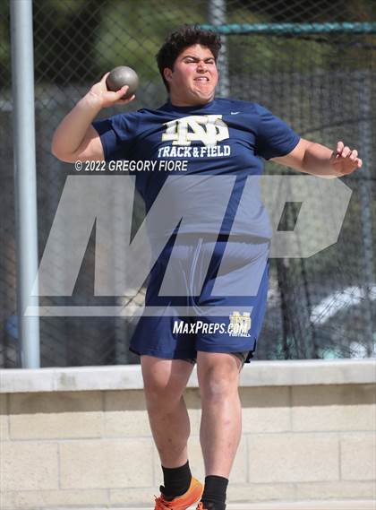 Thumbnail 3 in John Godina Meet @ Notre Dame (SO) photogallery.