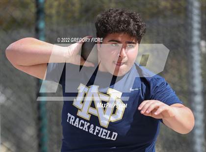 Thumbnail 2 in John Godina Meet @ Notre Dame (SO) photogallery.