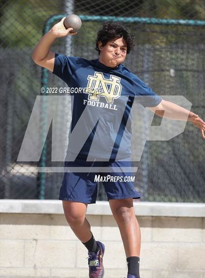 Thumbnail 2 in John Godina Meet @ Notre Dame (SO) photogallery.