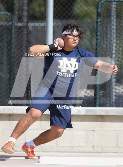 Thumbnail 3 in John Godina Meet @ Notre Dame (SO) photogallery.