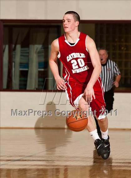 Thumbnail 2 in Catholic Memorial School vs St. Peter-Marian (Catholic School Showcase) photogallery.