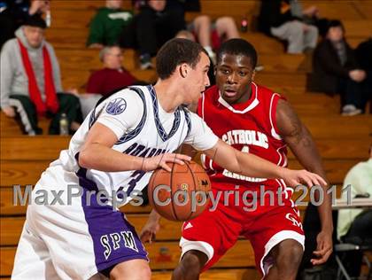Thumbnail 2 in Catholic Memorial School vs St. Peter-Marian (Catholic School Showcase) photogallery.
