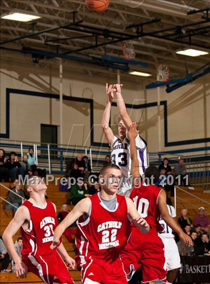 Thumbnail 3 in Catholic Memorial School vs St. Peter-Marian (Catholic School Showcase) photogallery.