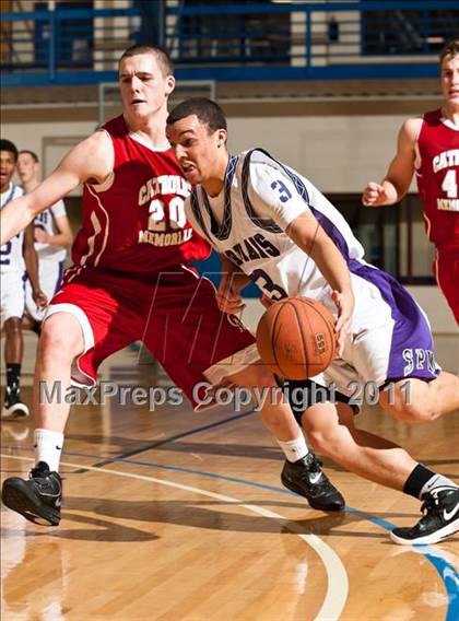 Thumbnail 1 in Catholic Memorial School vs St. Peter-Marian (Catholic School Showcase) photogallery.