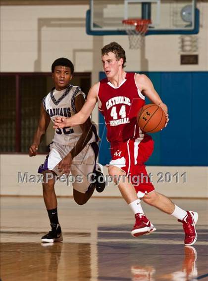 Thumbnail 3 in Catholic Memorial School vs St. Peter-Marian (Catholic School Showcase) photogallery.