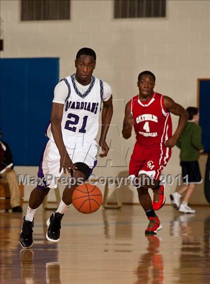 Thumbnail 2 in Catholic Memorial School vs St. Peter-Marian (Catholic School Showcase) photogallery.