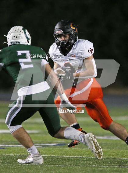 Thumbnail 3 in Cathedral Prep vs. Pine-Richland (PIAA 5A State Championship) photogallery.