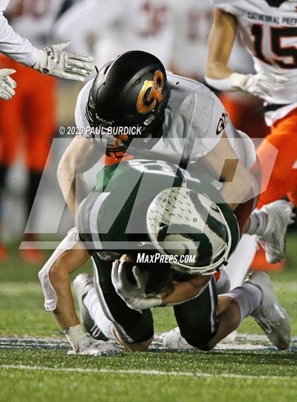 Thumbnail 1 in Cathedral Prep vs. Pine-Richland (PIAA 5A State Championship) photogallery.