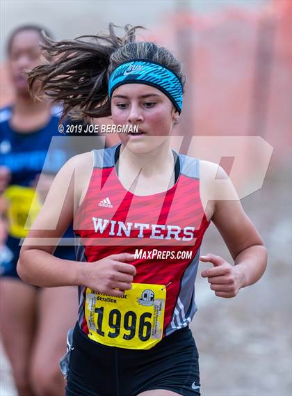 Thumbnail 3 in CIF State Cross Country Championships (Girls D5 Race) photogallery.