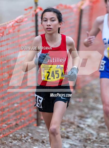 Thumbnail 2 in CIF State Cross Country Championships (Girls D5 Race) photogallery.