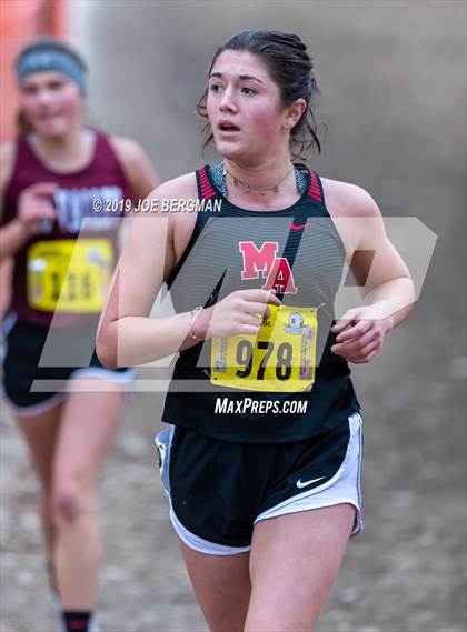 Thumbnail 3 in CIF State Cross Country Championships (Girls D5 Race) photogallery.