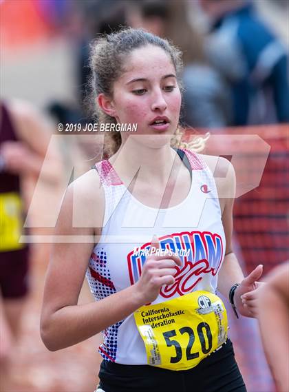Thumbnail 3 in CIF State Cross Country Championships (Girls D5 Race) photogallery.