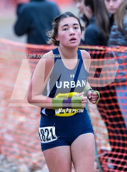 Thumbnail 3 in CIF State Cross Country Championships (Girls D5 Race) photogallery.